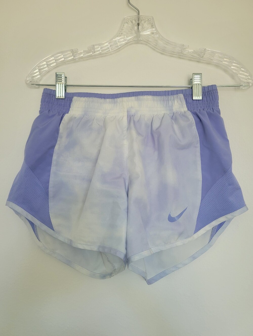 Purple Tie-Dye Nike Running Shorts